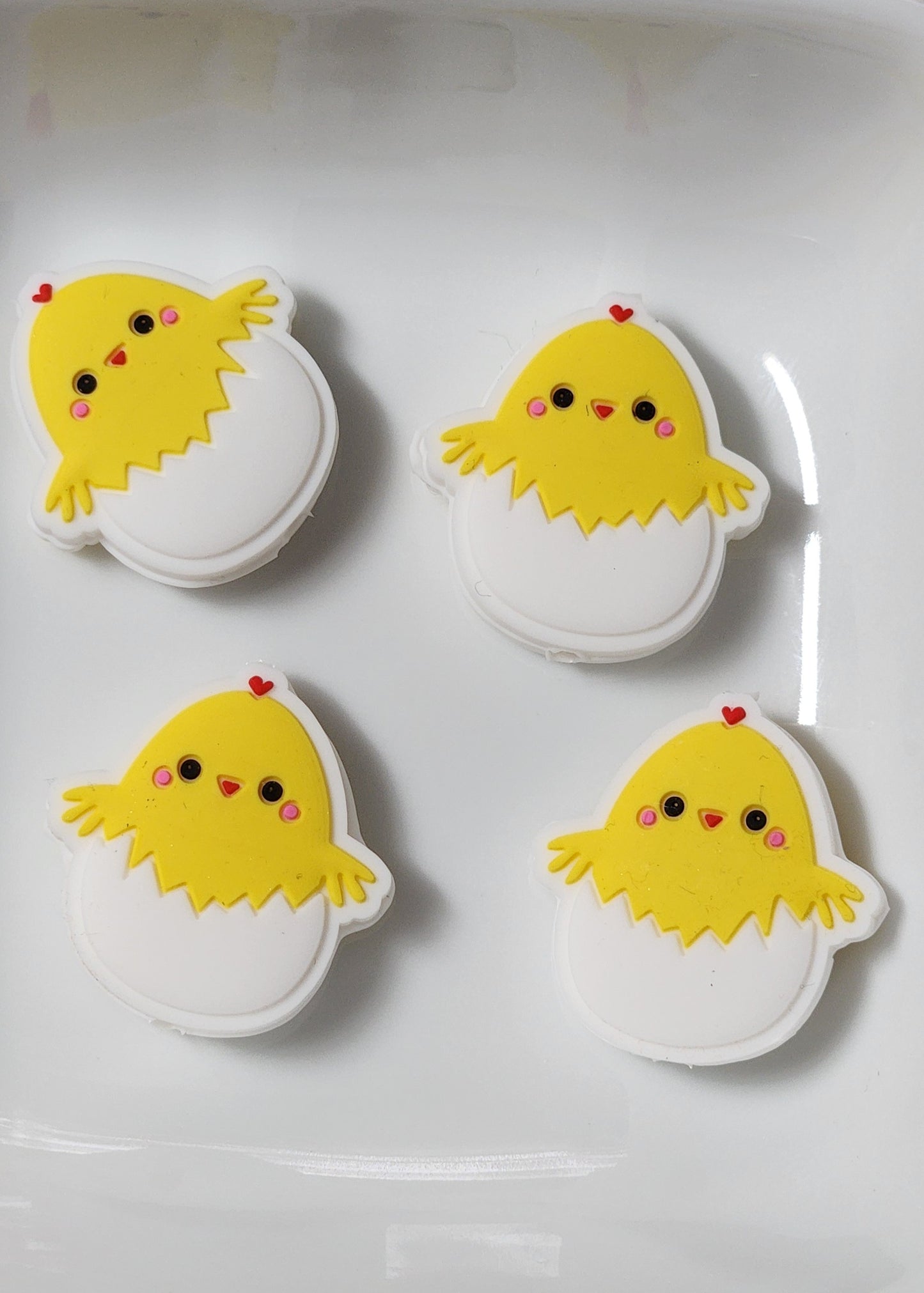 Easter Themed Silicone focal beads