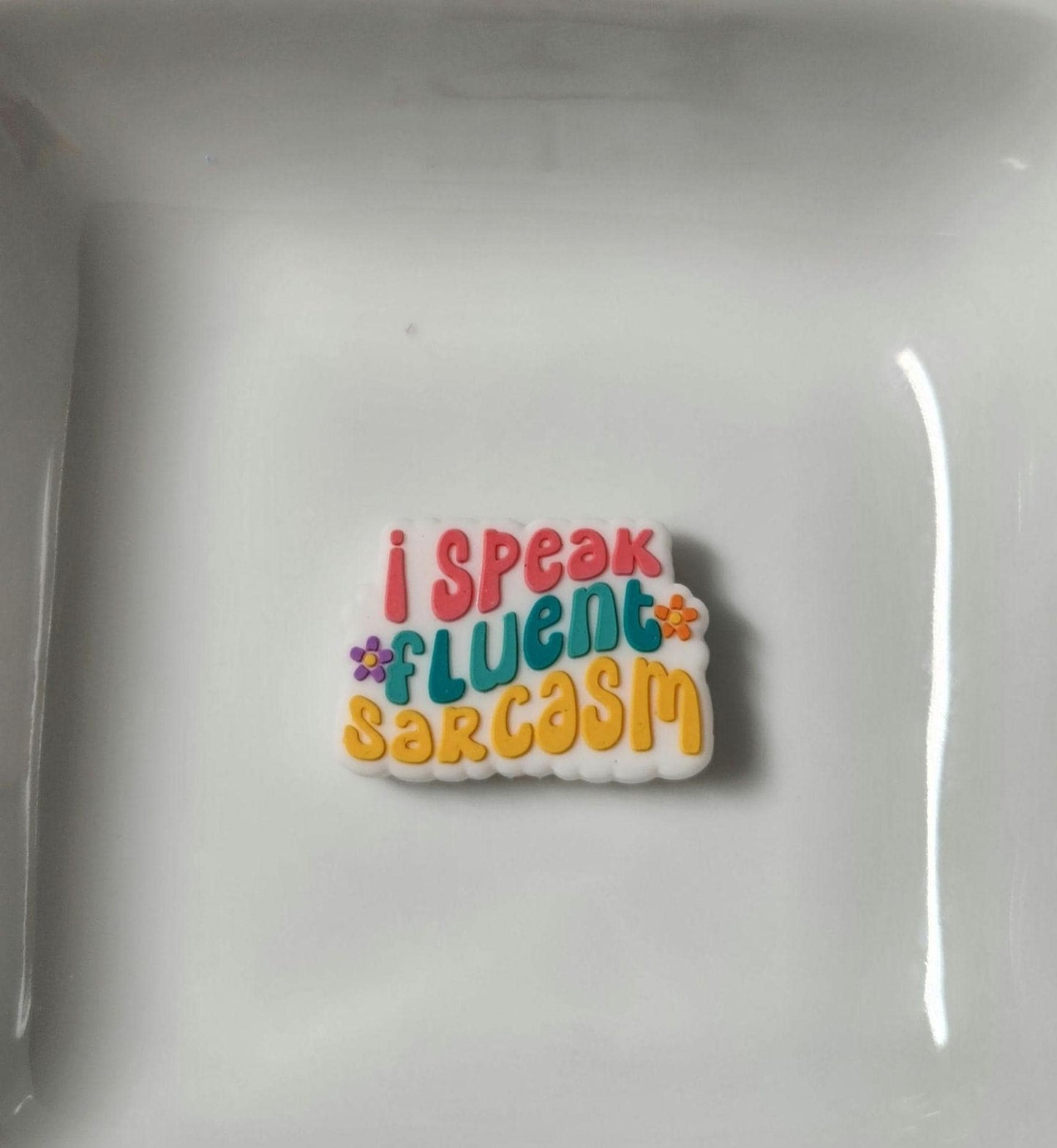 Sayings 3 Silicone focal beads