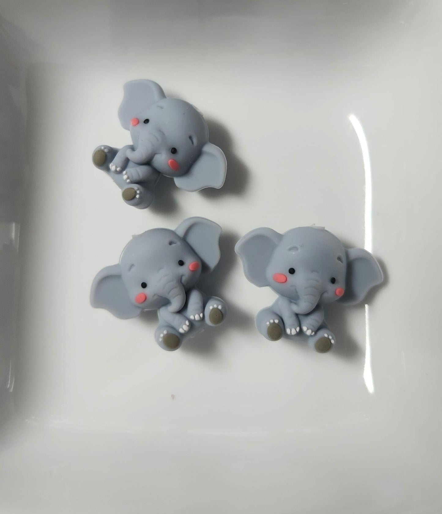 Elephant Silicone focal bead