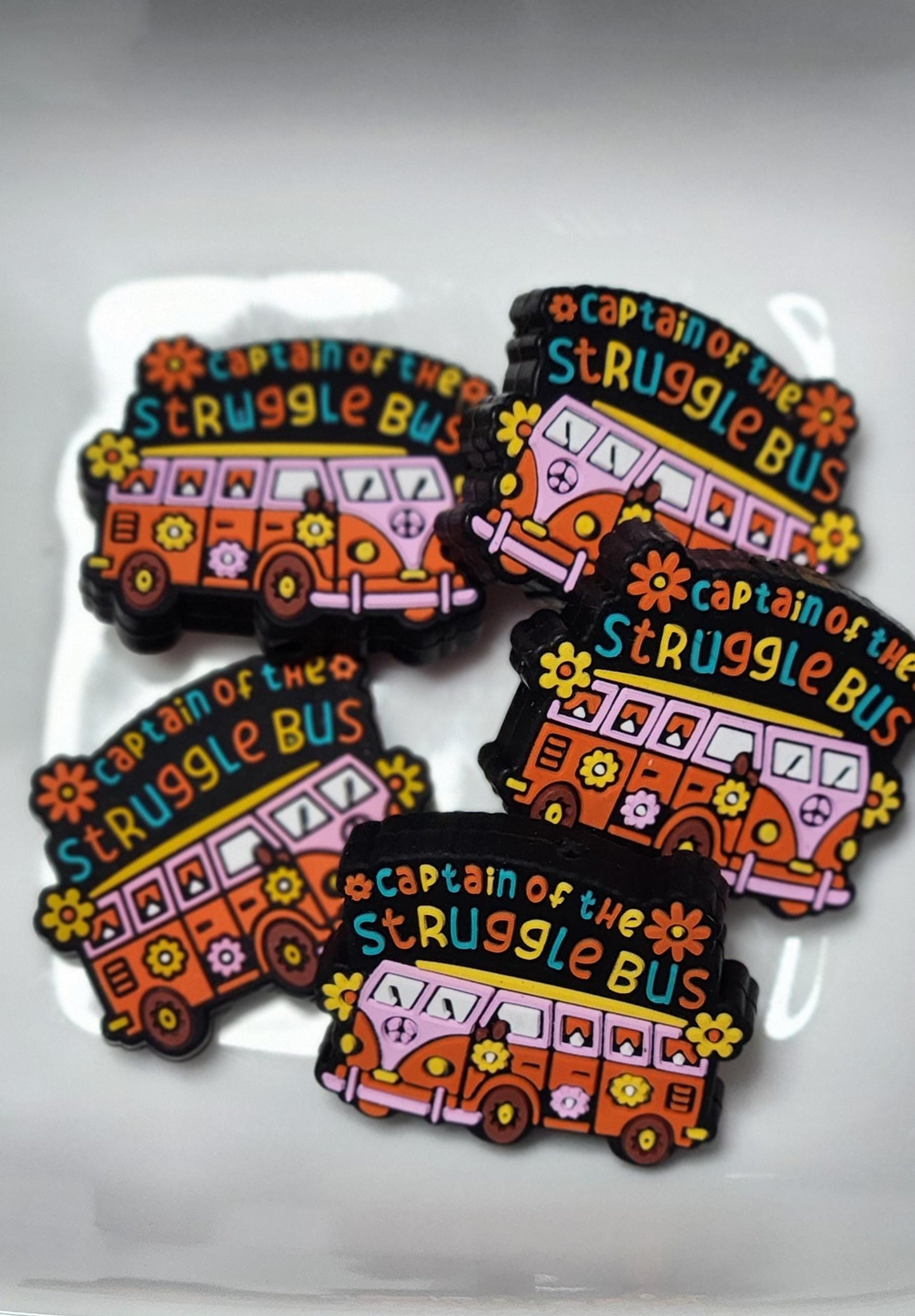 Sayings 3 Silicone focal beads