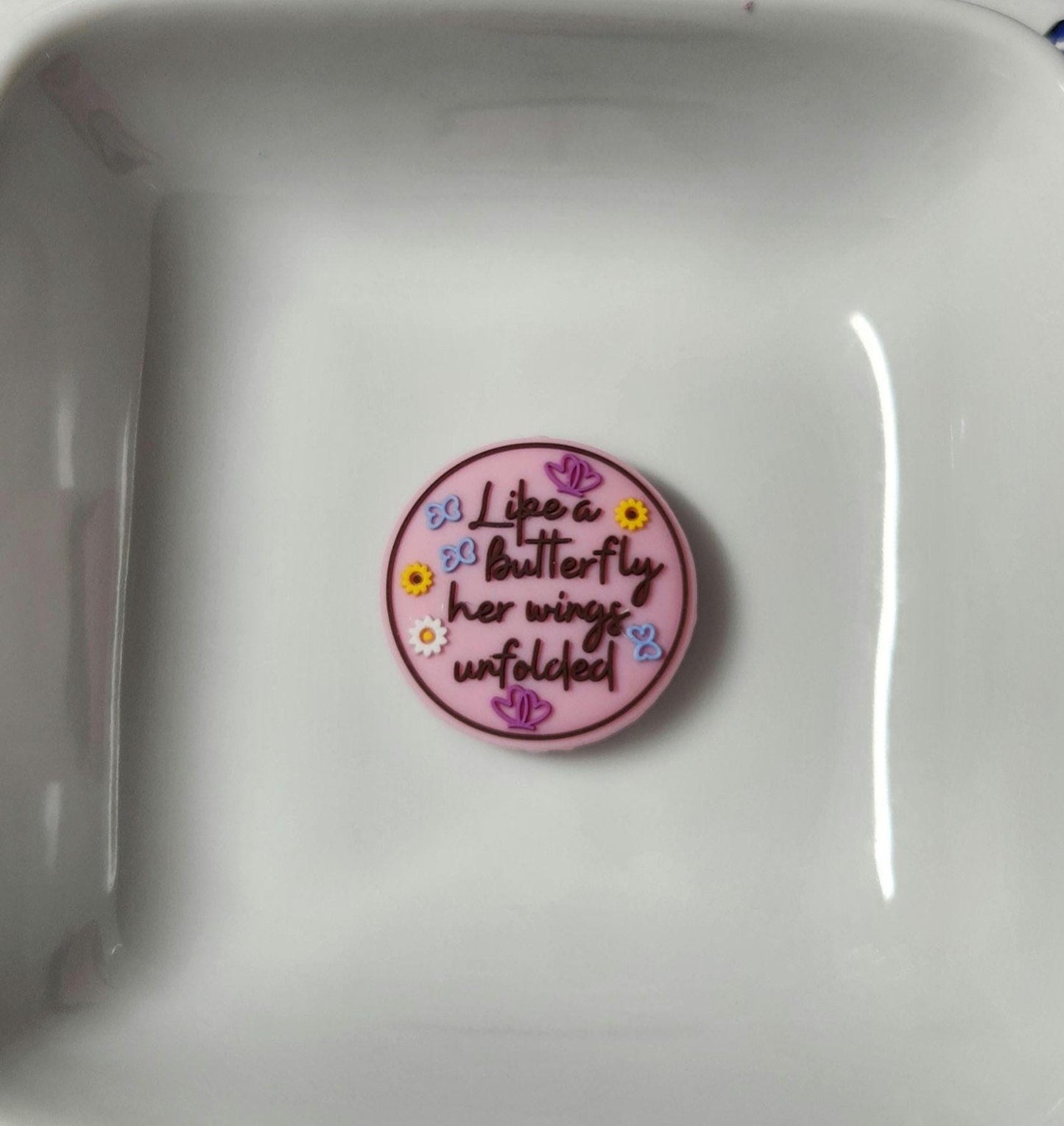 Sayings 3 Silicone focal beads
