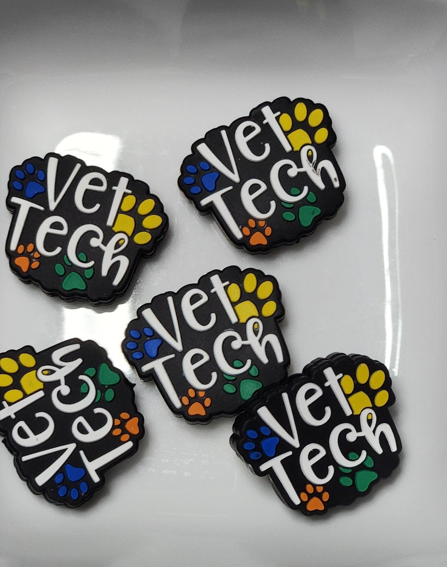Vet Tech Silicone focal beads