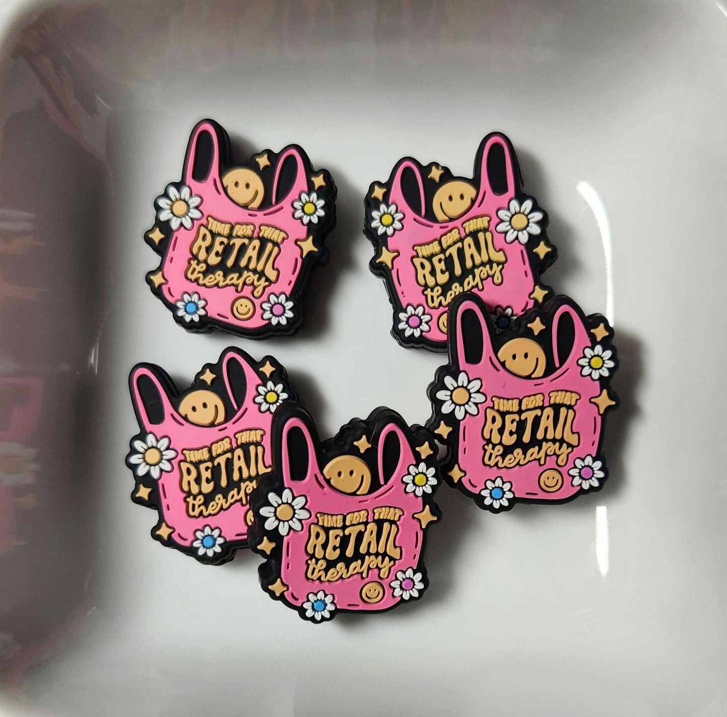 Sayings 2 Silicone focal beads