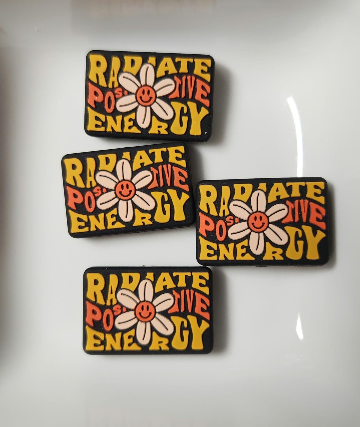 Sayings 2 Silicone focal beads