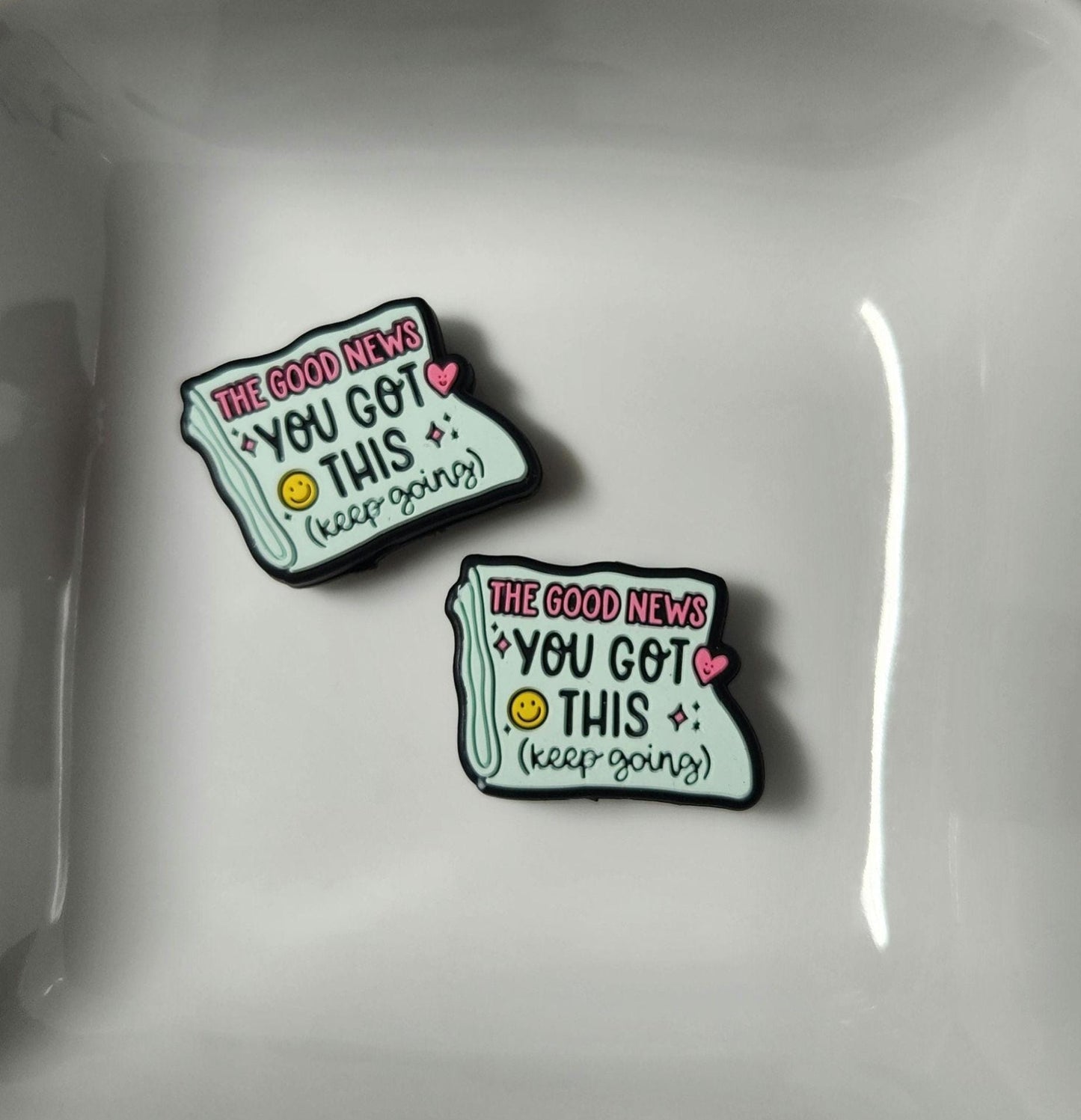 Sayings 2 Silicone focal beads
