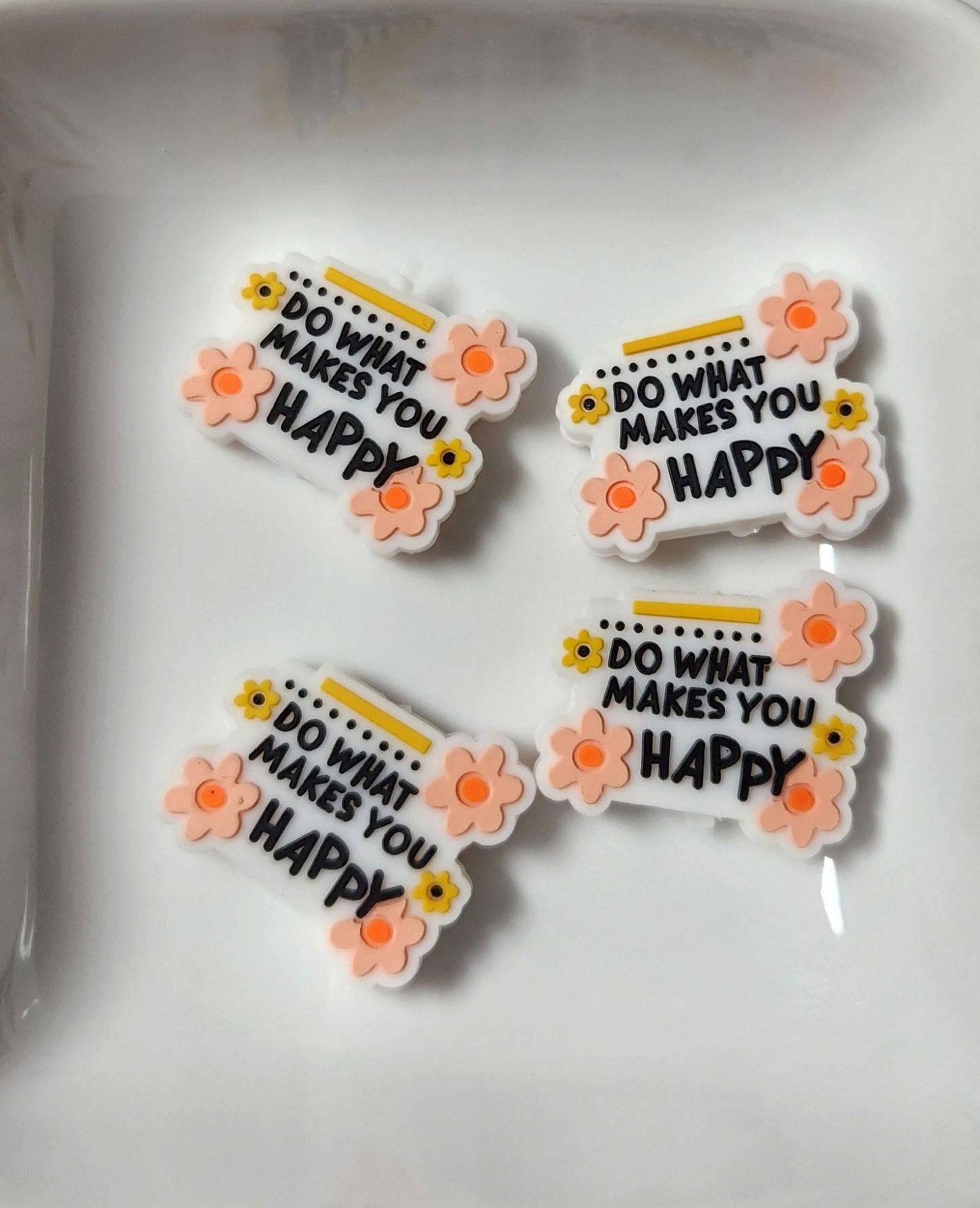 Sayings 2 Silicone focal beads
