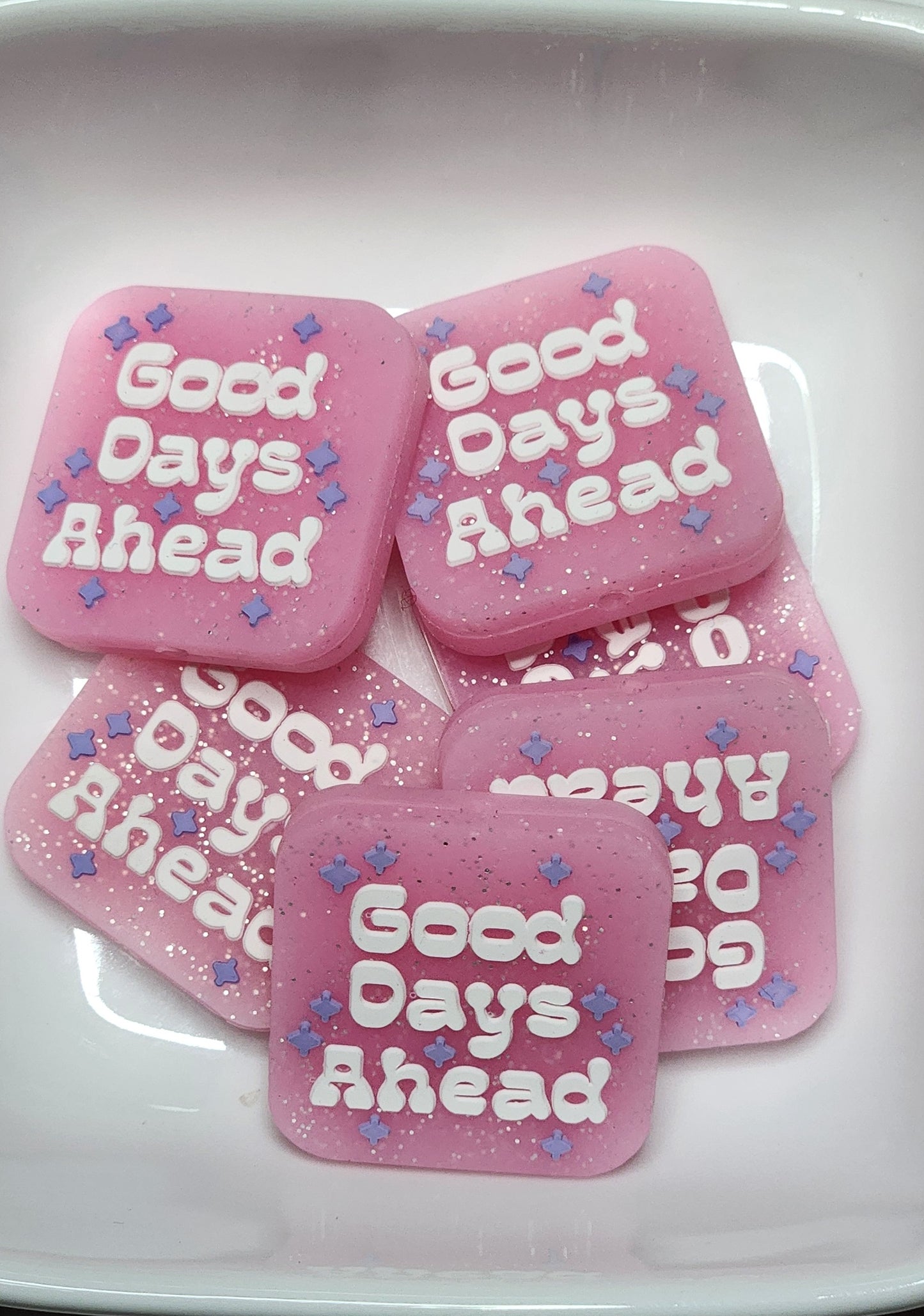 Sayings 4 Silicone focal beads