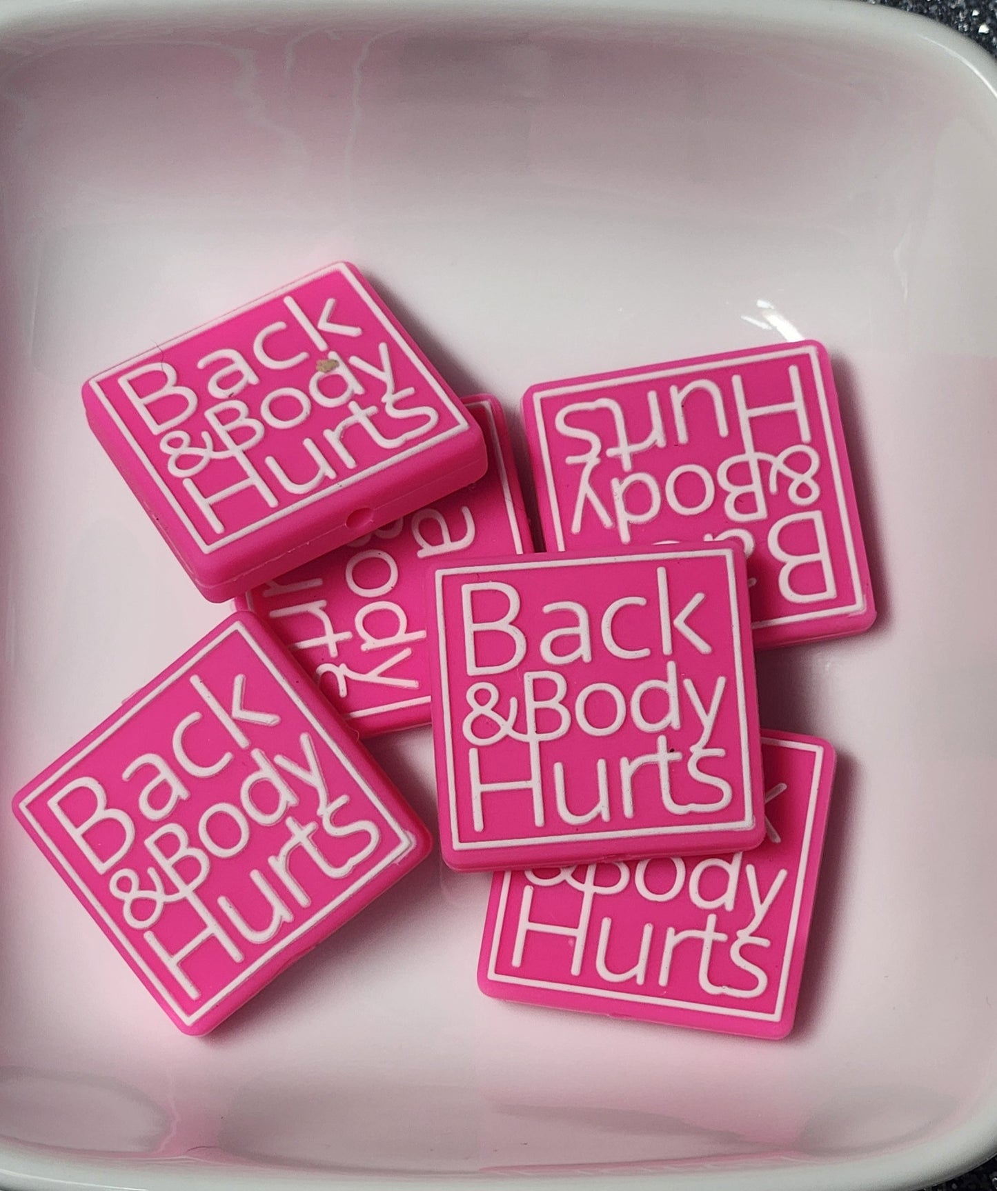 Sayings 4 Silicone focal beads