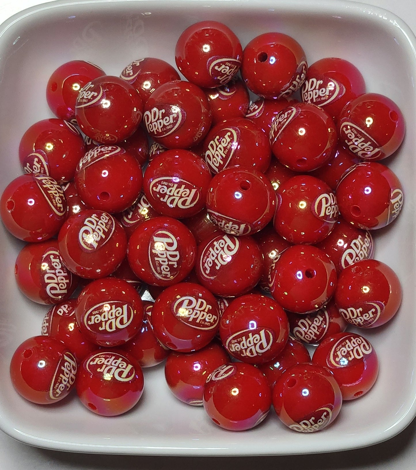 16 mm Acrylic Soda Beads 10 pack
