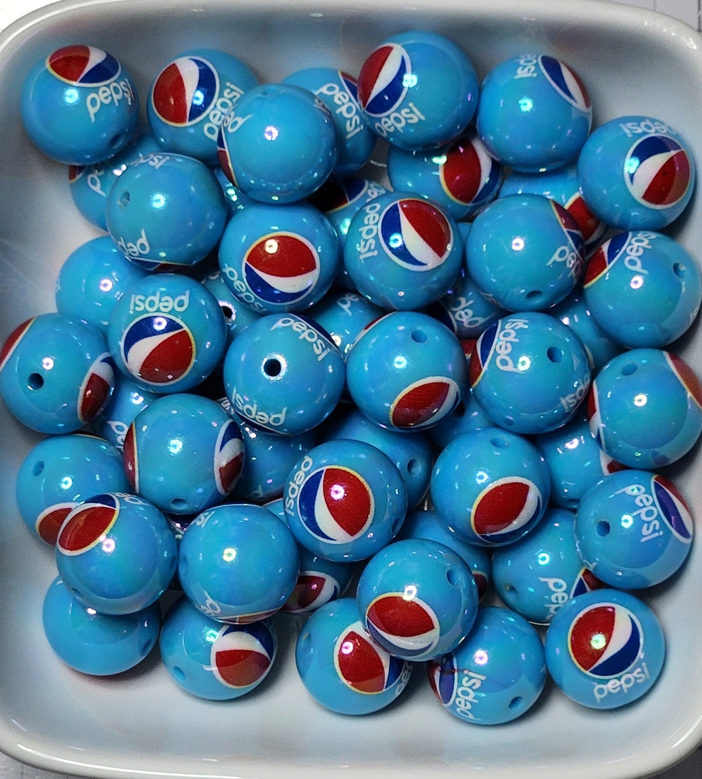 16 mm Acrylic Soda Beads 10 pack