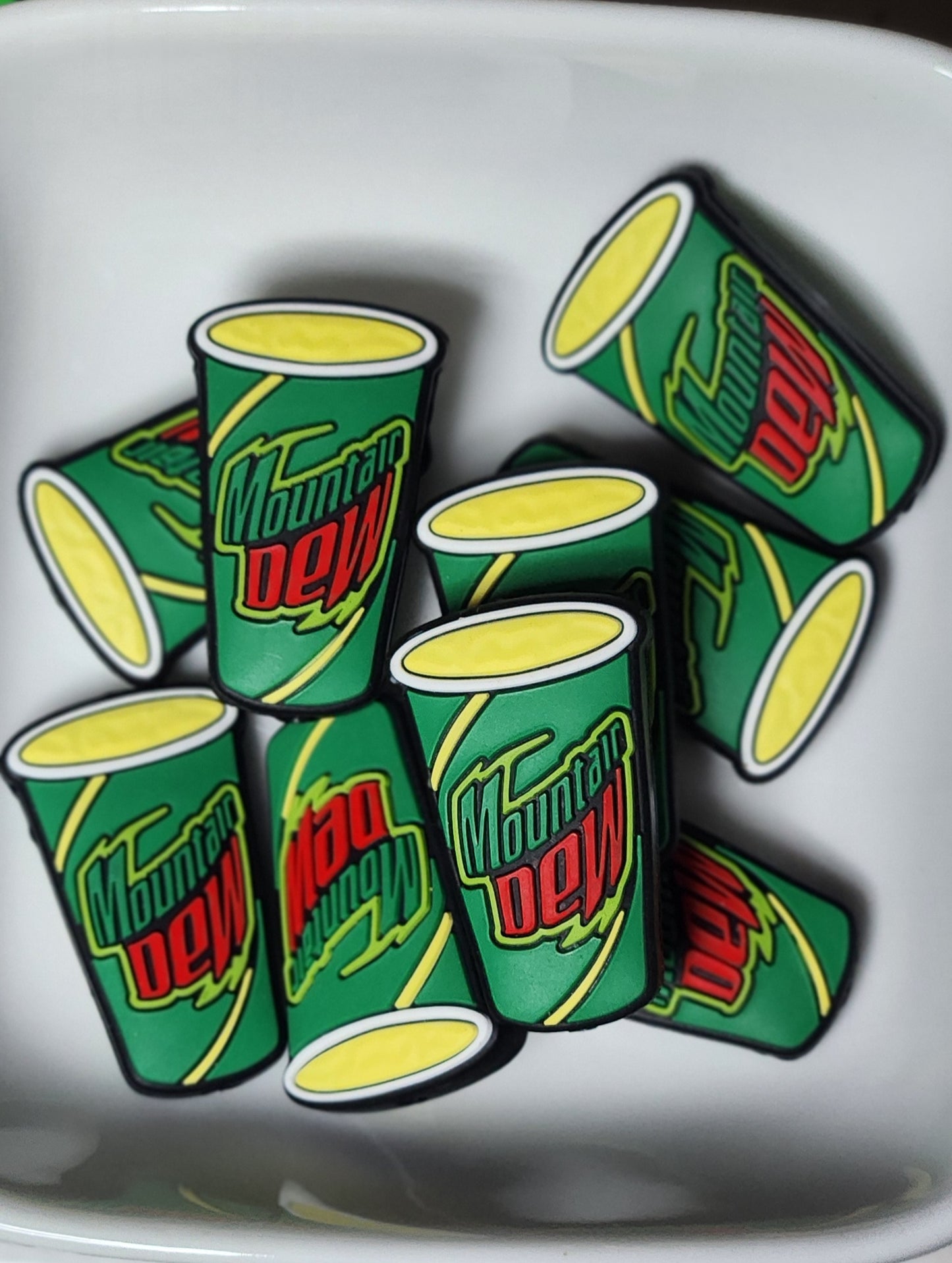 Dew Silicone focal bead