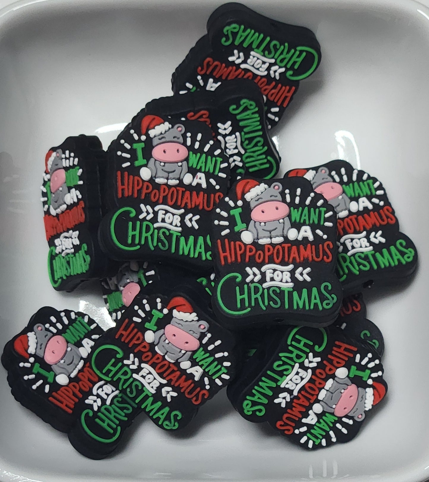 Christmas silicone focals
