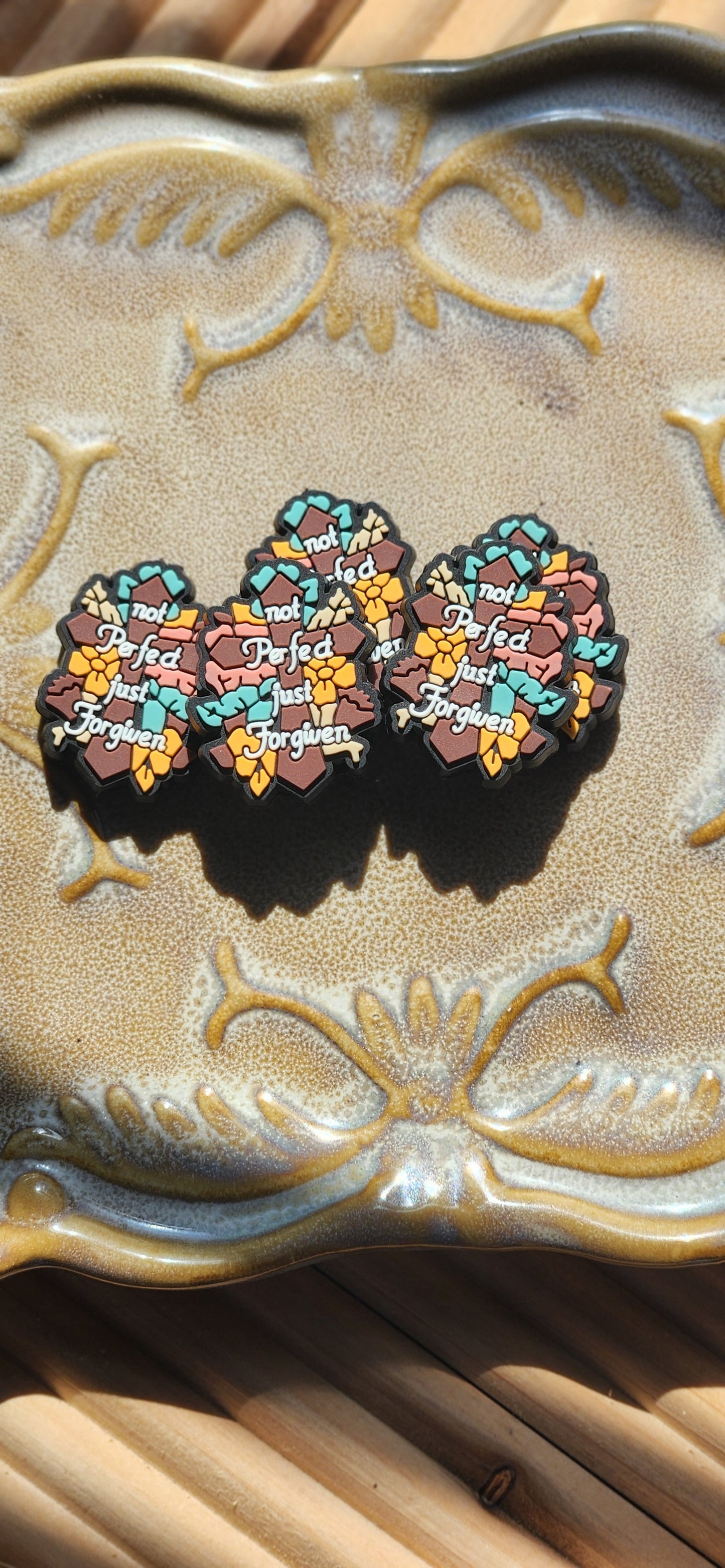 Religious Silicone focal beads