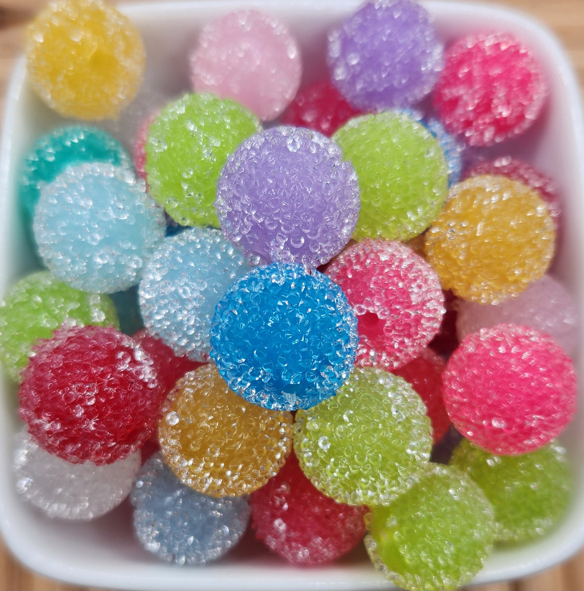 20 mm Sugar Beads 10 count mixed bag