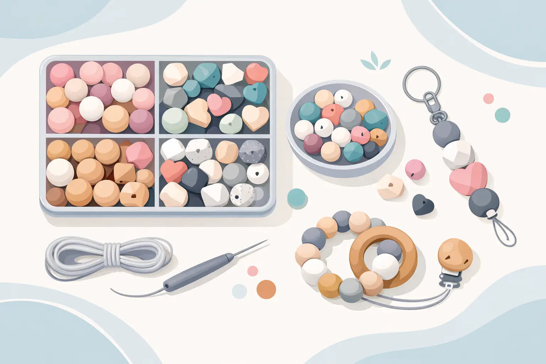 How to Use a Silicone Bead Mix Assortment