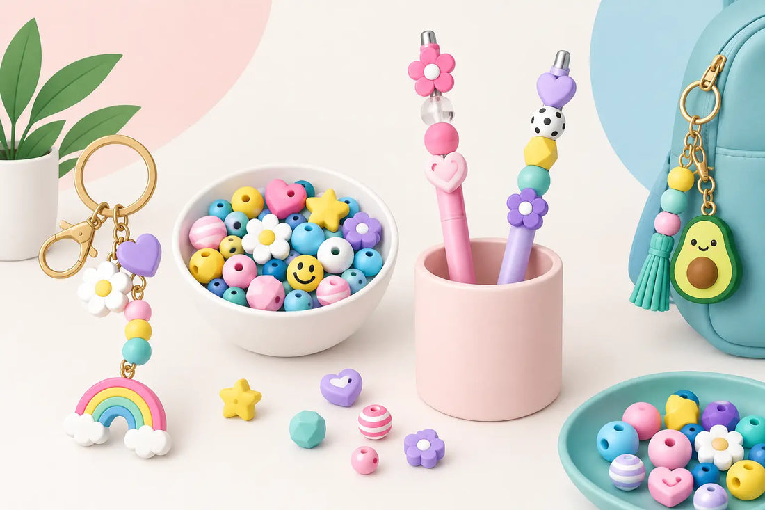 Novelty Beads for Keychains, Pens, and More