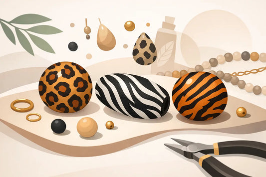 Animal Print Focal Beads for Standout DIYs