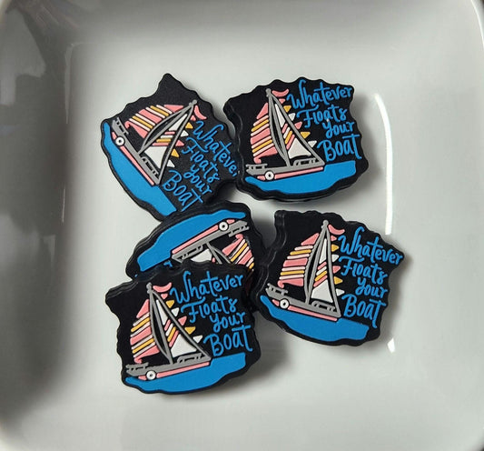 Whatever floats Silicone focal bead