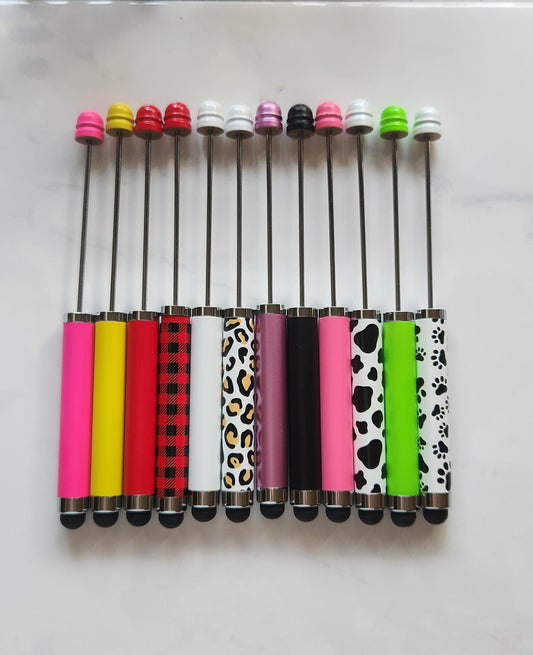 Beadable Stylus pens