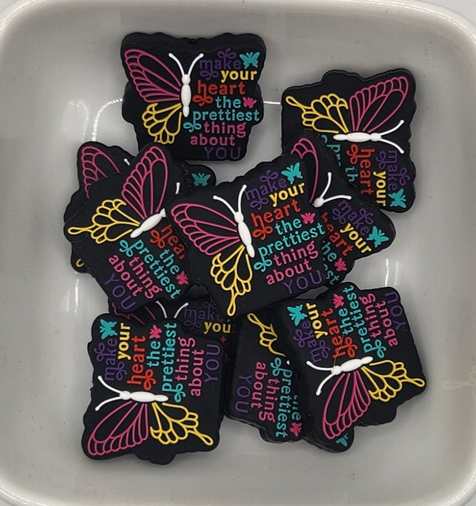 Prettiest thing silicone focal bead