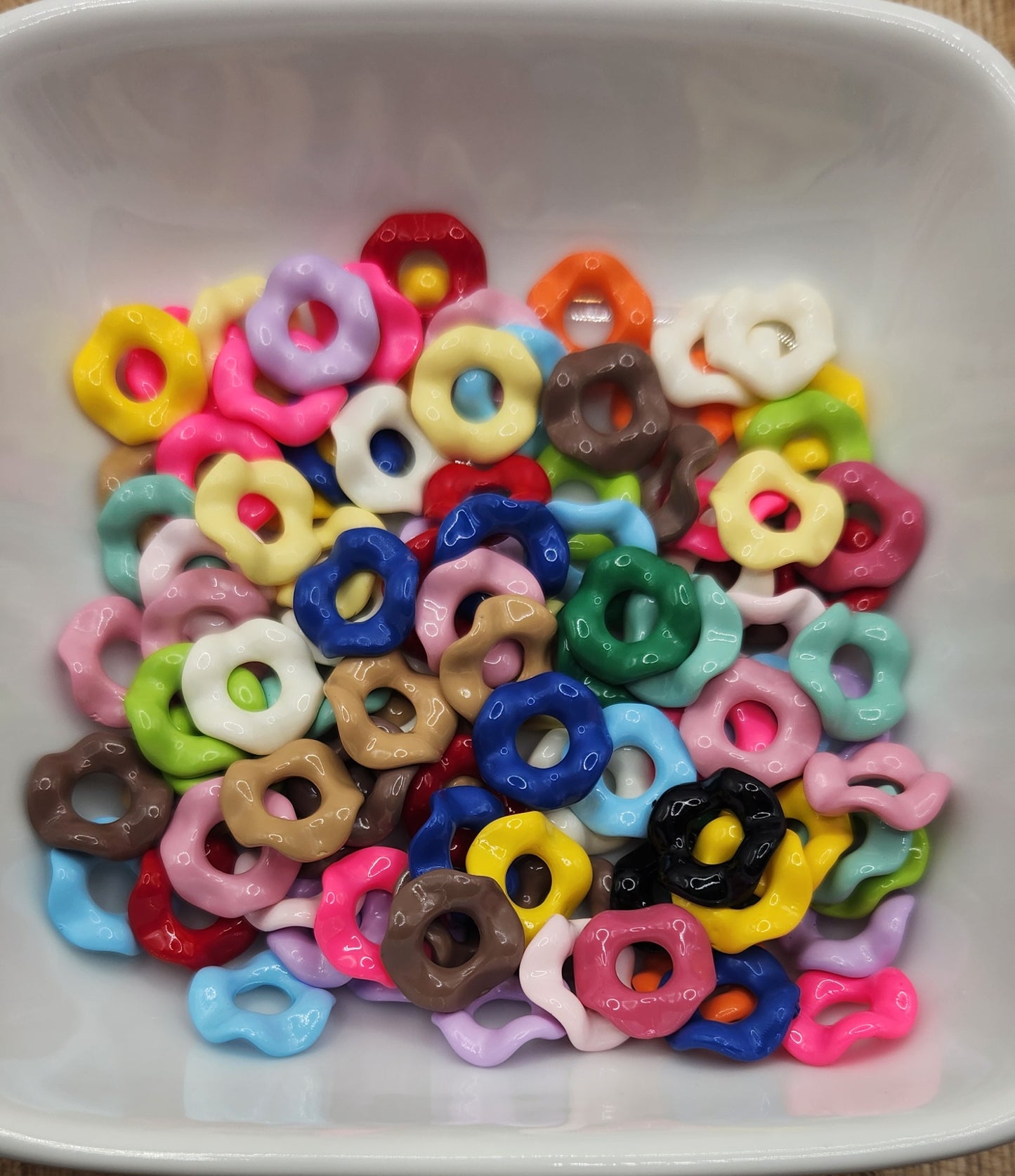 12 mm Wavy Spacers 20 count mixed bag