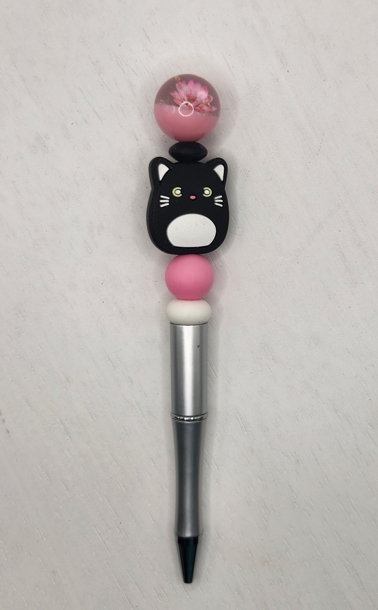 20 mm Acrylic Glitter pen toppers mixed 5 count