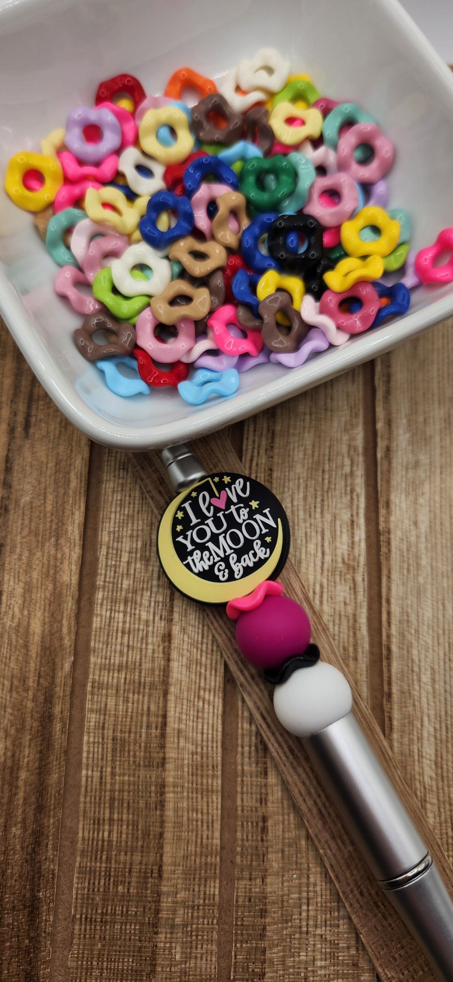 12 mm Wavy Spacers 20 count mixed bag
