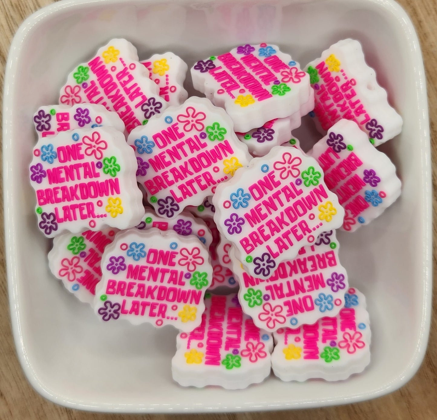 Breakdown Silicone focal bead