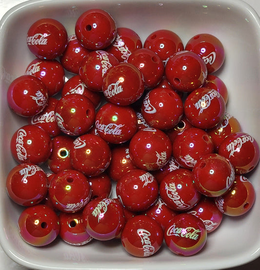 16 mm Acrylic Soda Beads 10 pack