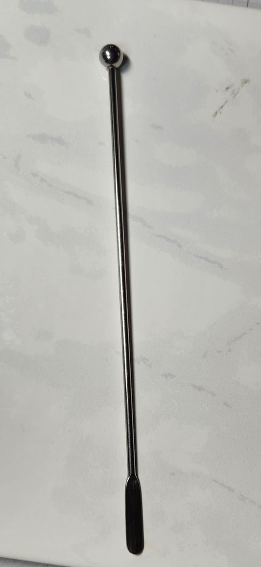 Beadable coffee stirrer