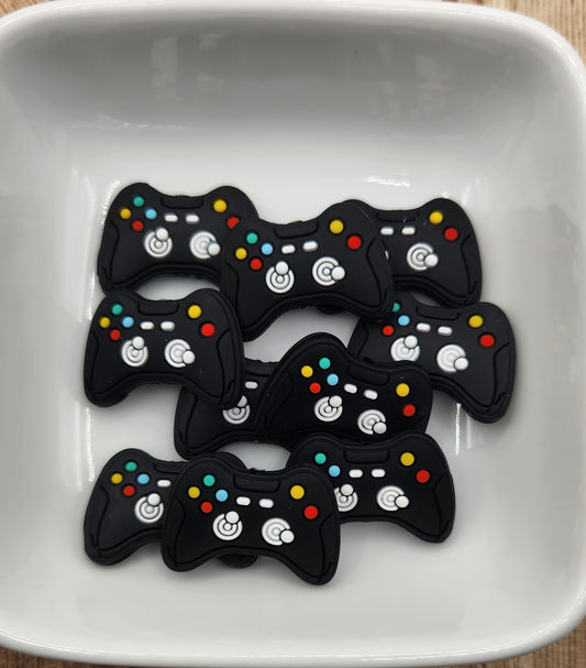 Game Controller silicone focal bead