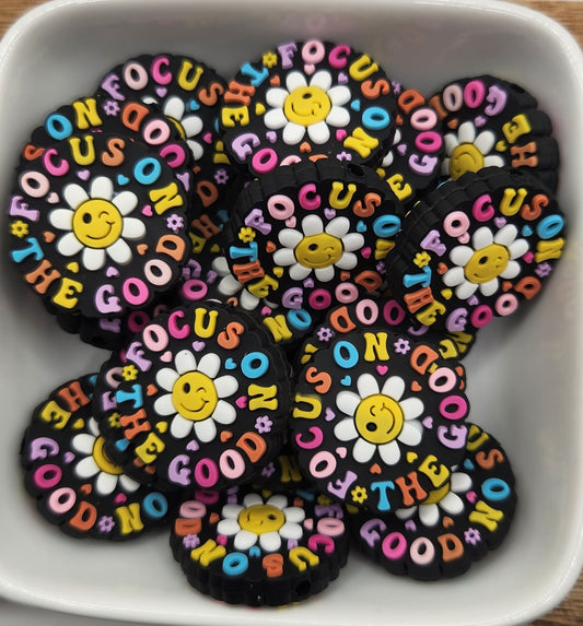 Focus on the Good silicone focal bead