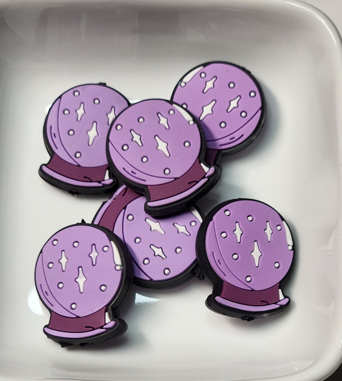 Fantasy Themed silicone focal beads