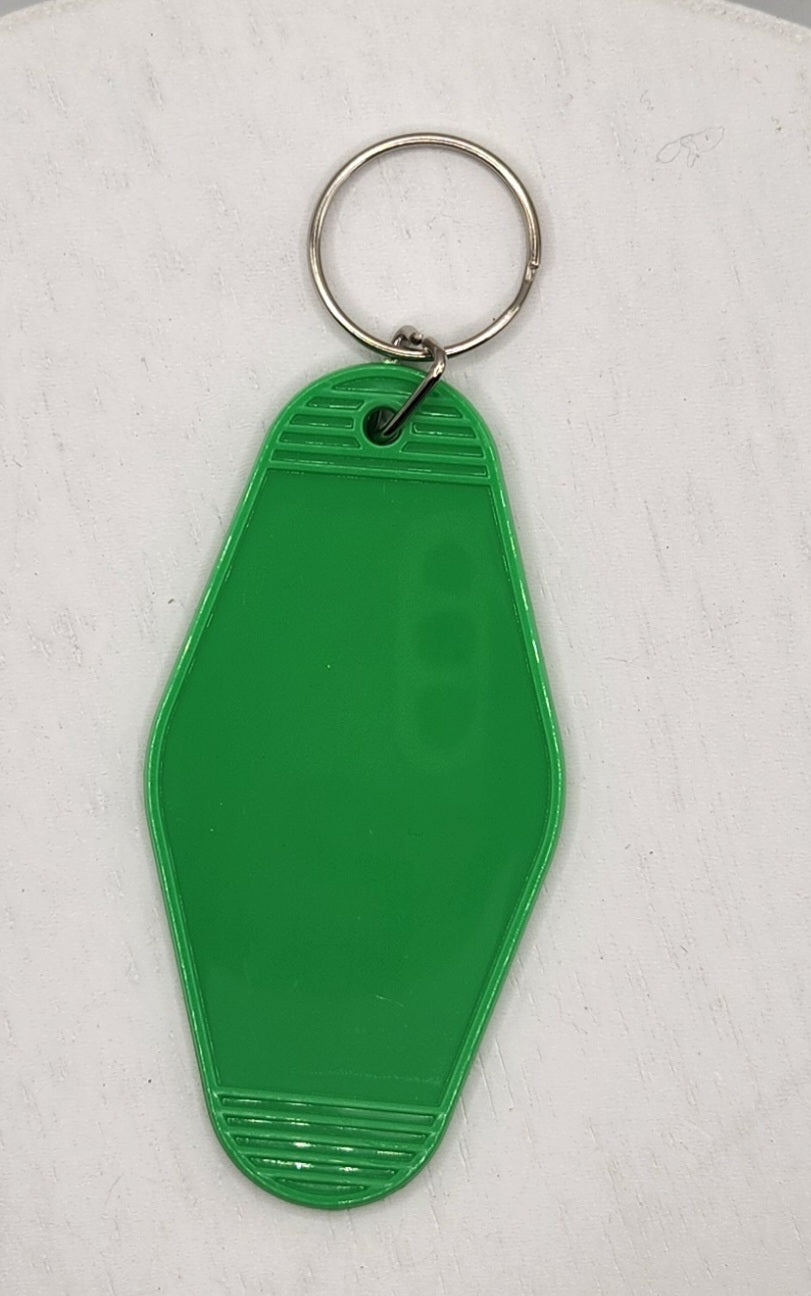 Acrylic hotel keychains