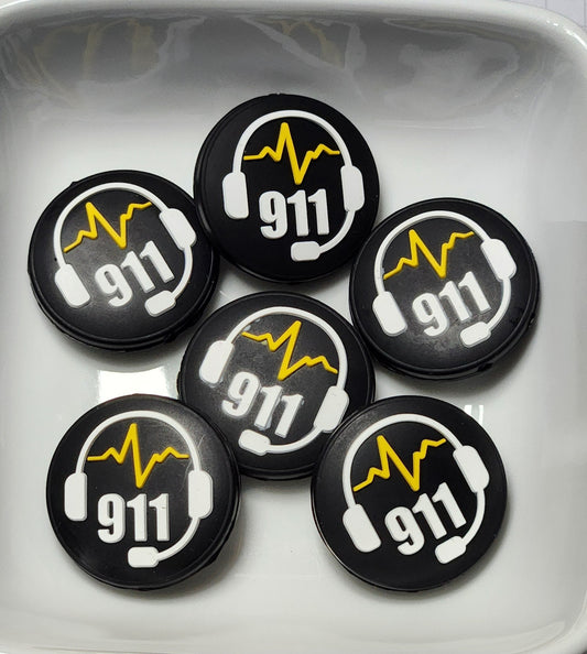 First Responder silicone focal bead