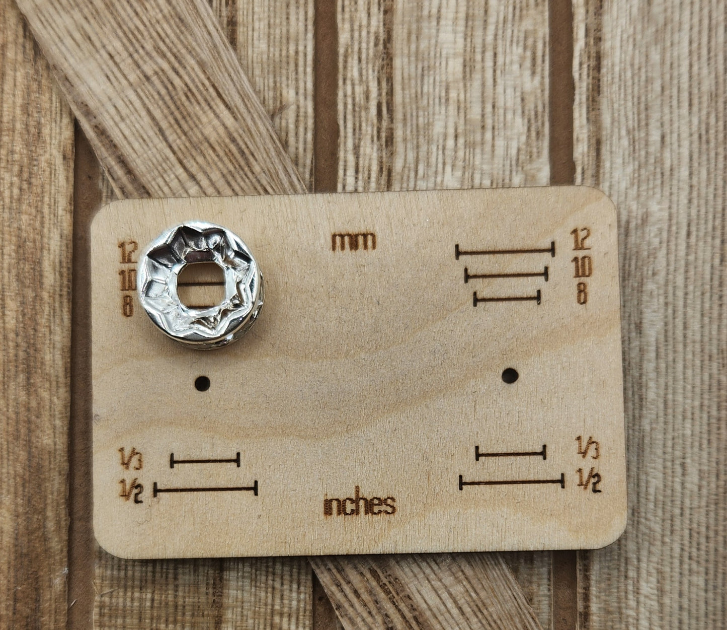 15 mm wide hole silver rhinestone spacers 10 count