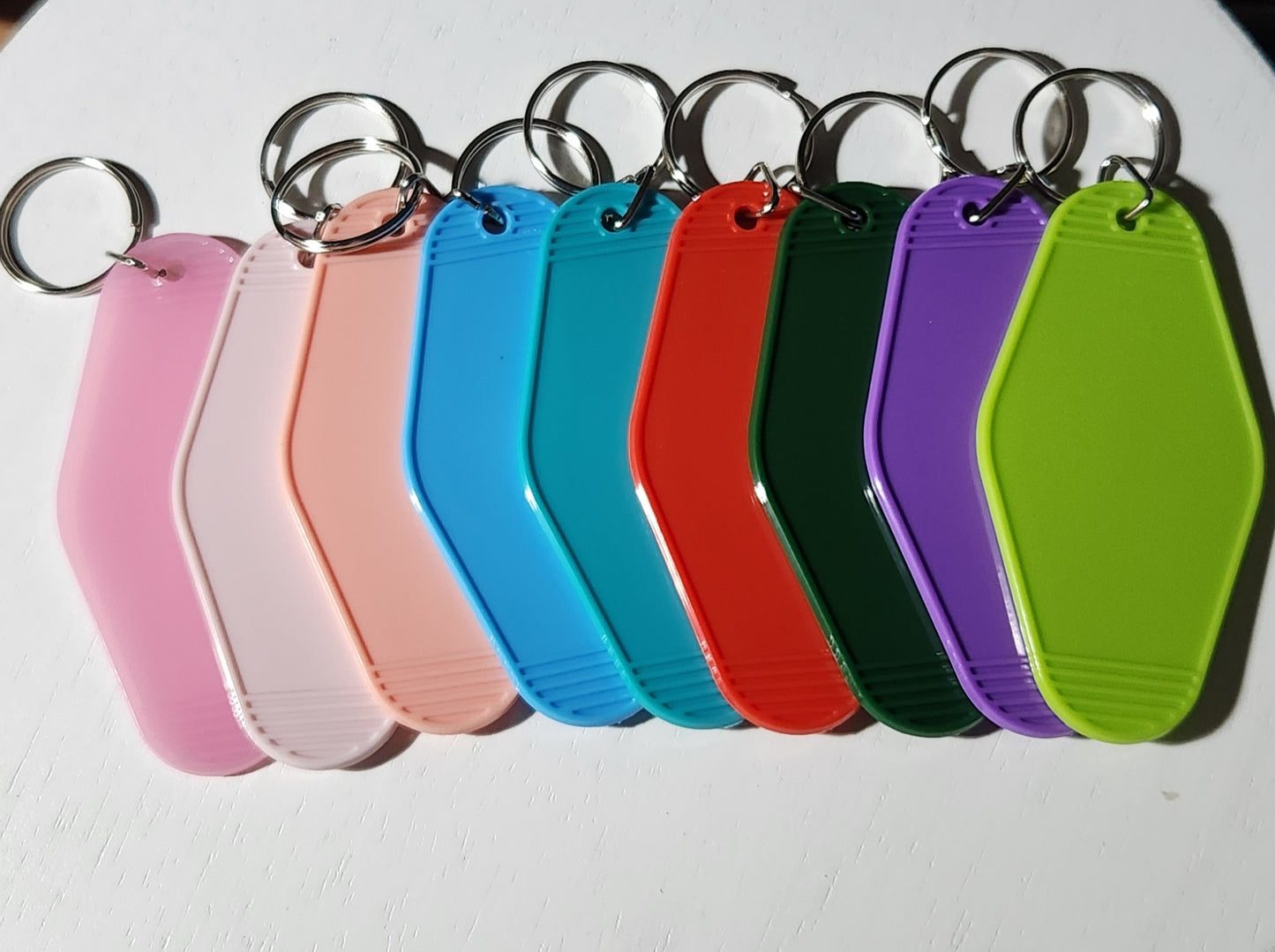 Acrylic hotel keychains