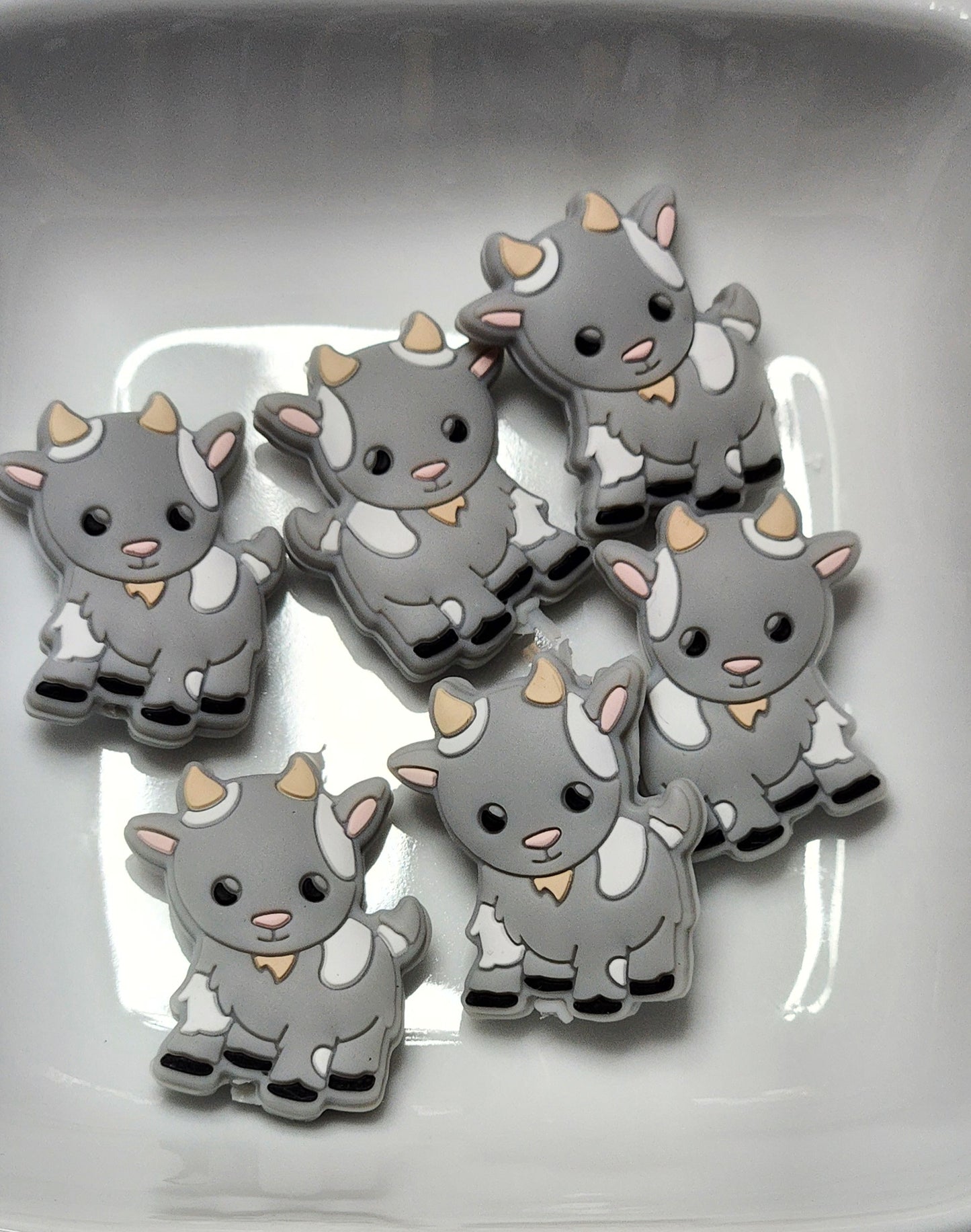 Animal Themed Silicone focal beads