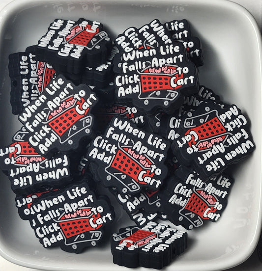 Add to Cart Silicone focal bead